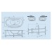 Акриловая ванна Triton Милена (левая) 1700х940х460